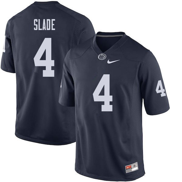 NCAA Nike Men's Penn State Nittany Lions Ricky Slade #4 College Football Authentic Navy Stitched Jersey TYH0498RF
